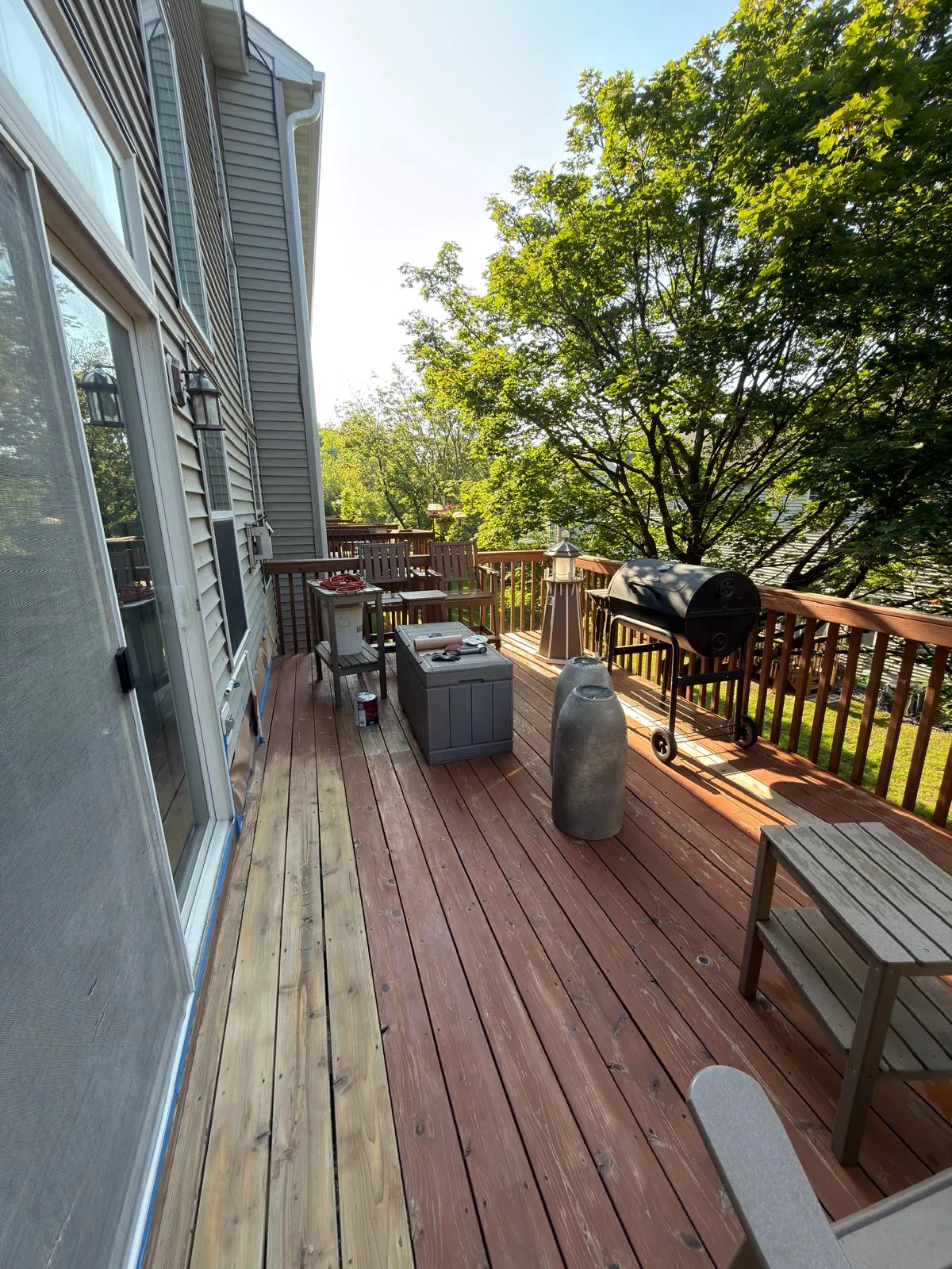 Decks and Outdoor Wood in a Minnesota home