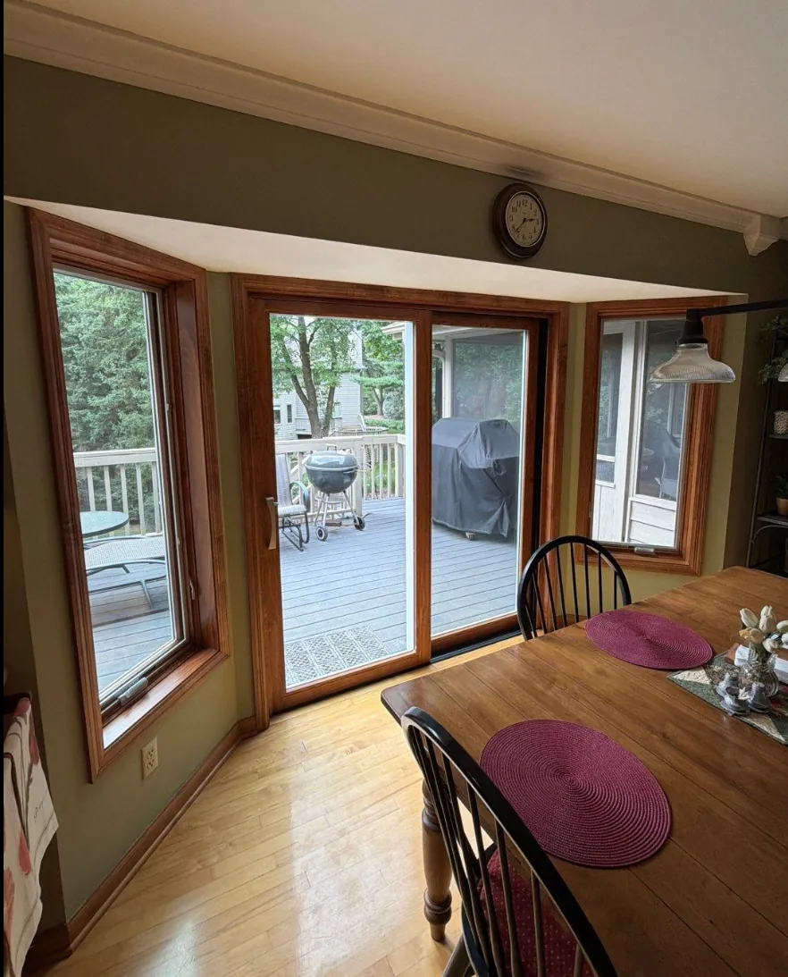 Cabinet Finishing in a Minnesota home