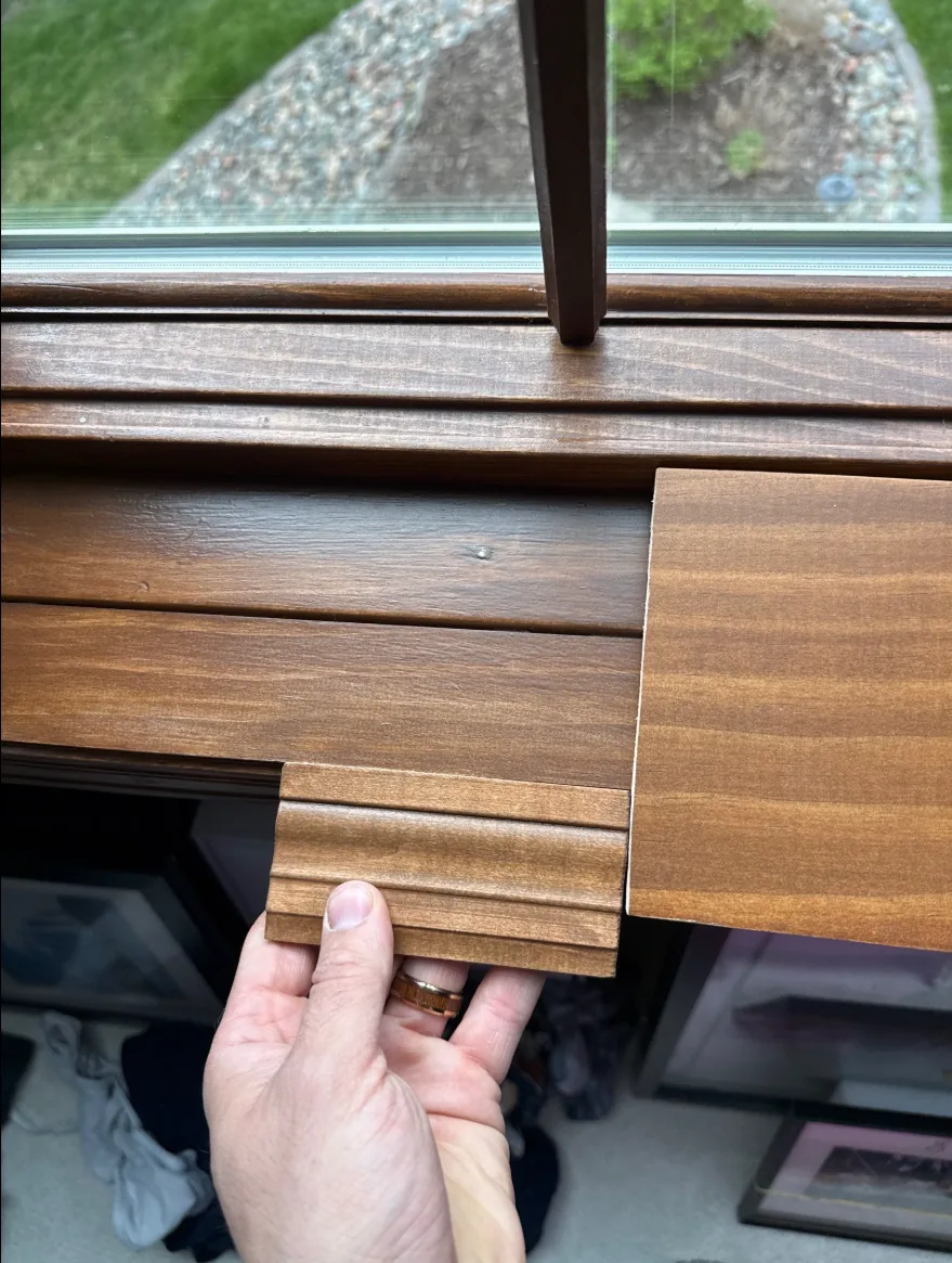 Stain and Paint Matching in a Minnesota home