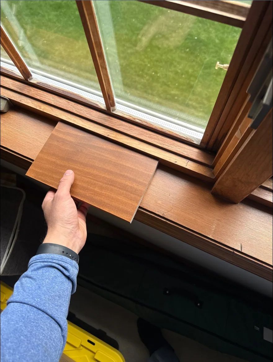 Stain and Paint Matching in a Minnesota home